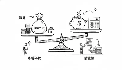 副業100万円の税金はいくら?本業年収別の納税額の目安