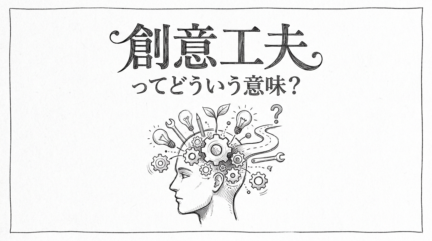 創意工夫ってどういう意味?